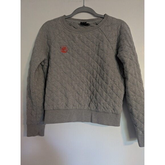 Patagonia Sweaters - Patagonia Reclaimed Organic Cotton Quilted Sweatshirt Womens Small Crewneck Bike